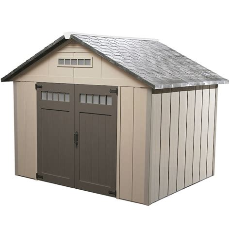 vinyl and resin sheds|10x10 vinyl resin storage sheds.